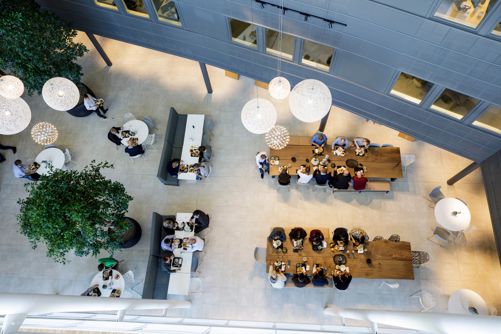 Felles personalrestaurant Galleribilde