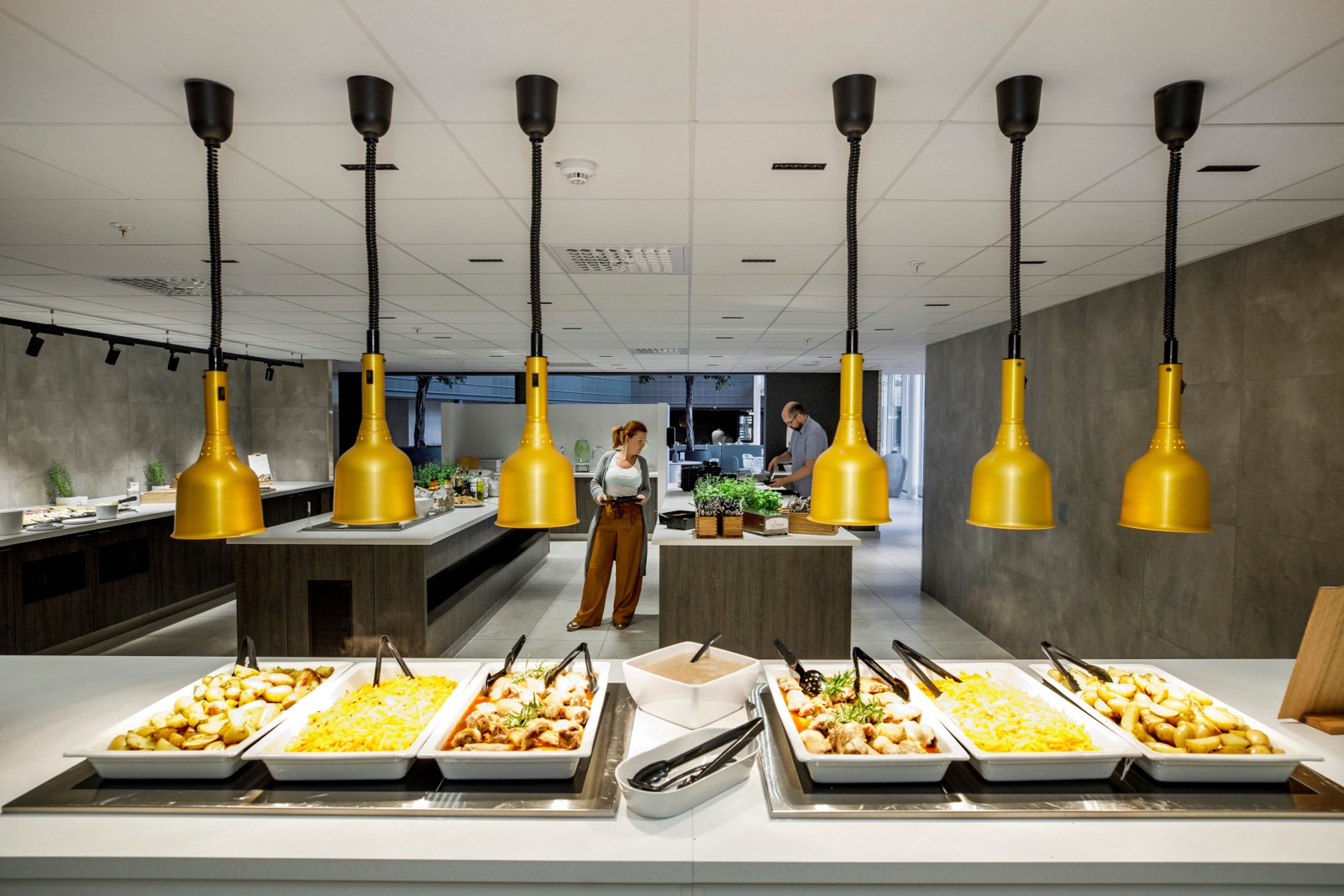 Felles personalrestaurant Galleribilde