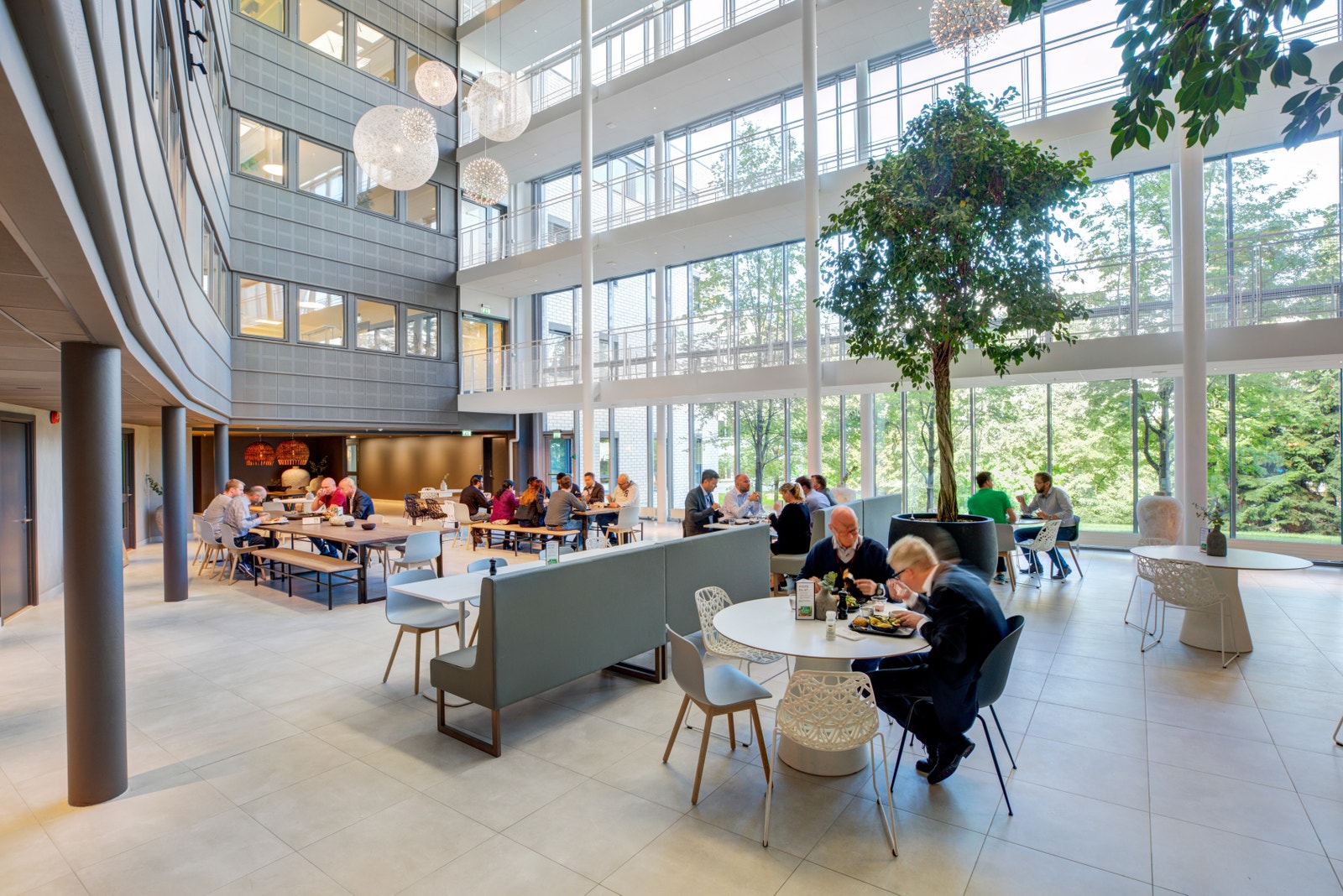 Felles personalrestaurant Galleribilde