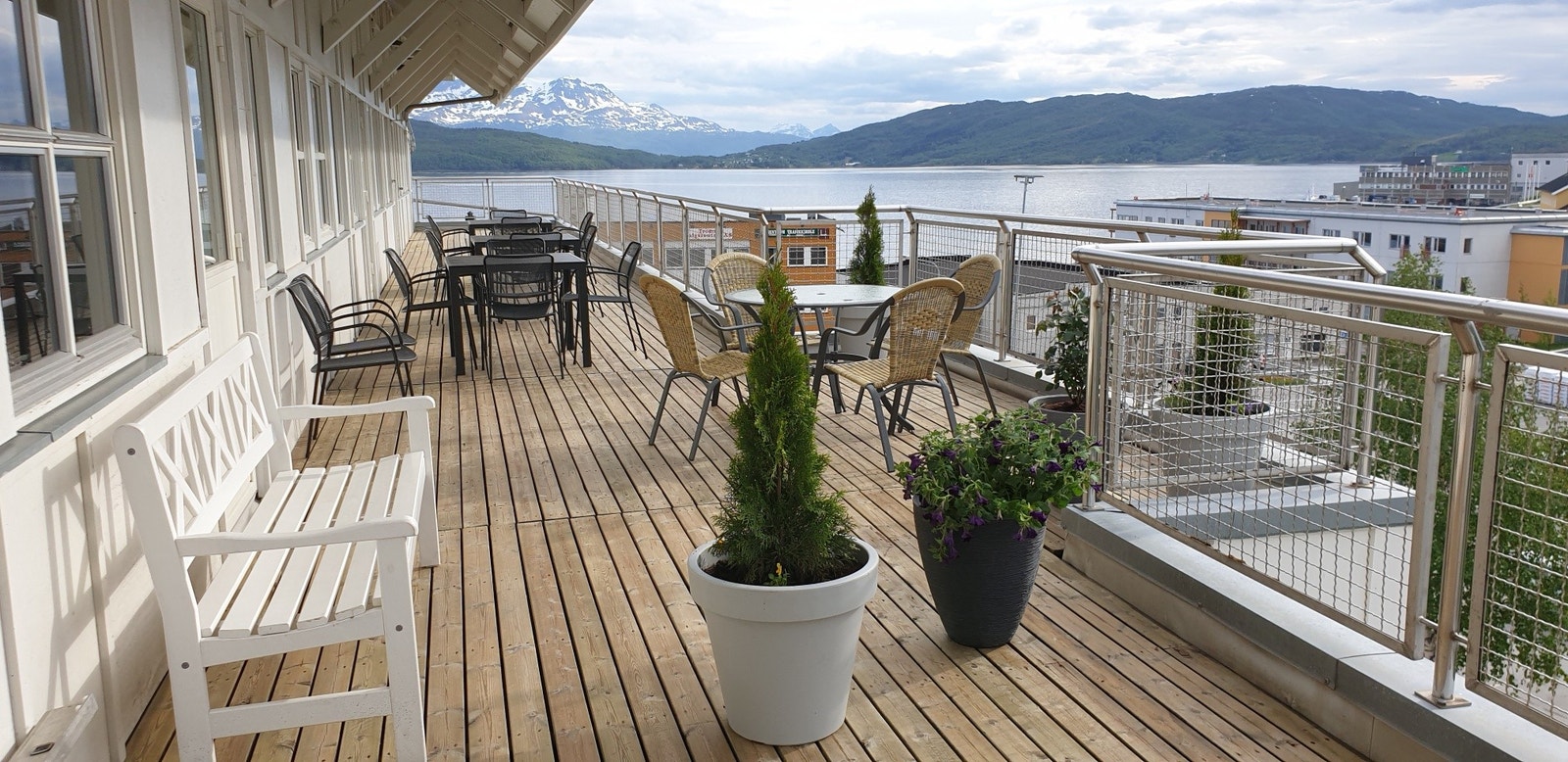 Takterrasse Galleribilde