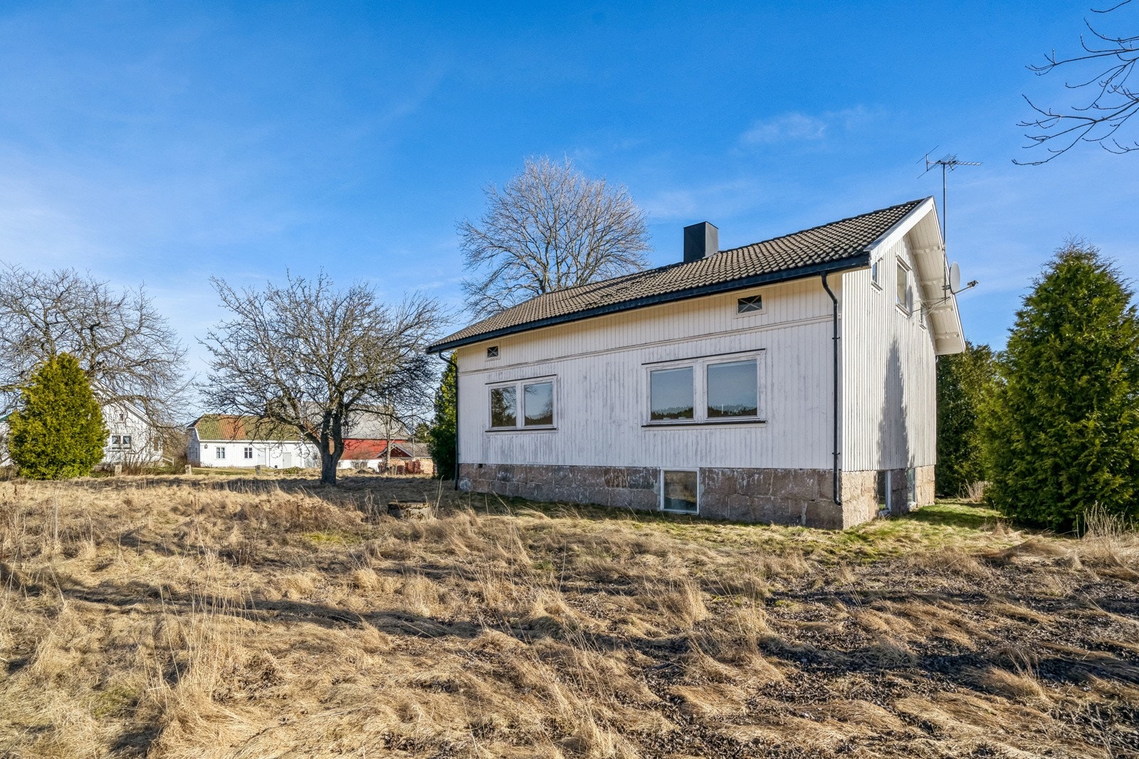 Våningshuset vestvegg Galleribilde