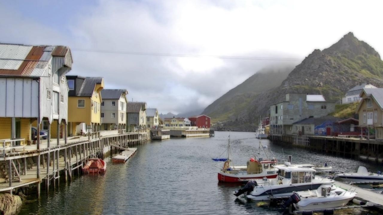 Nyksund er et nedlagt fiskevær i Vesterålen Galleribilde