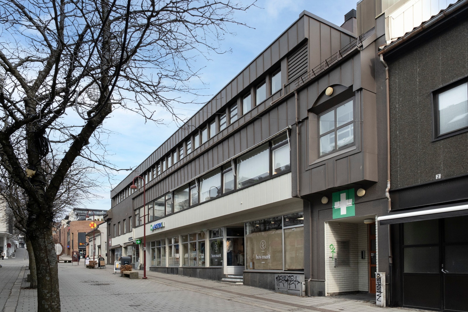 Fasade mot Sigurds gate Galleribilde