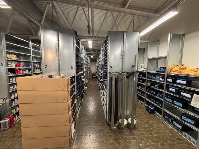 Store lyse arealer Galleribilde