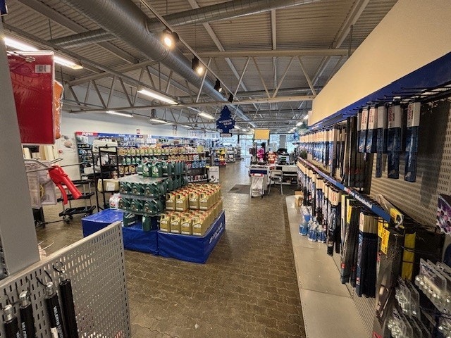 Store lyse arealer Galleribilde