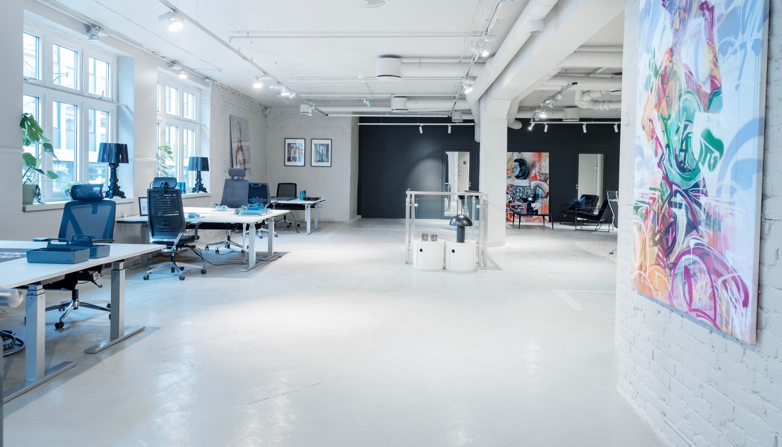 Lokalene har god takhøyde Galleribilde