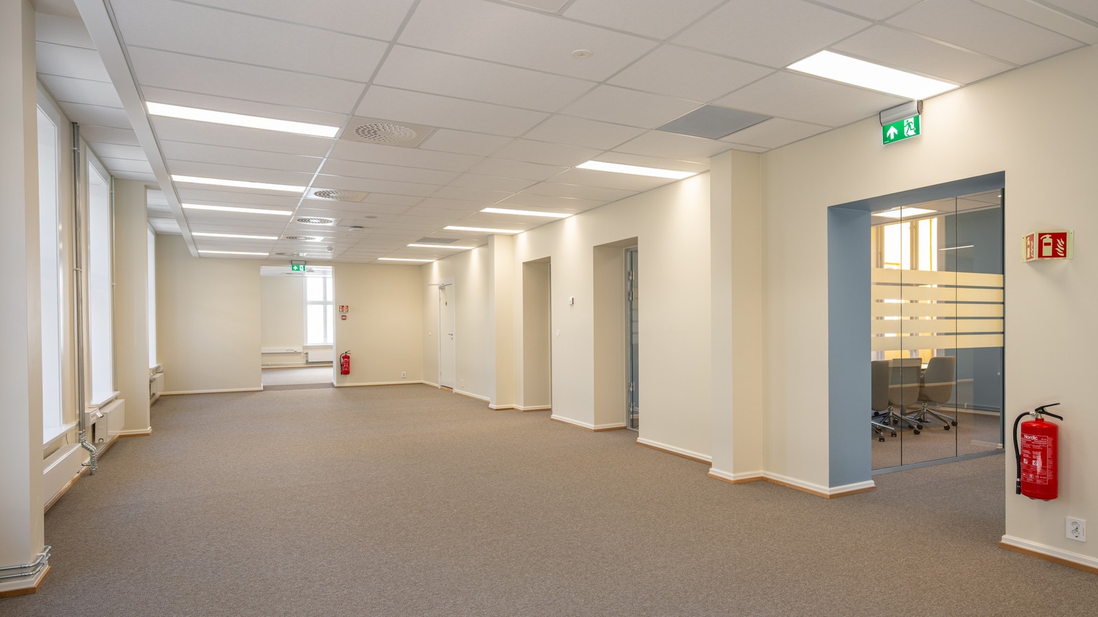 Området egnet til åpent landskap Galleribilde