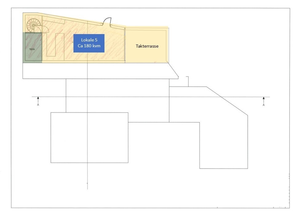 Plantegning 4.etg Galleribilde