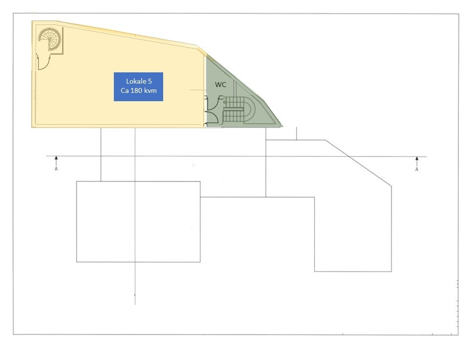 Plantegning 3.etg Galleribilde