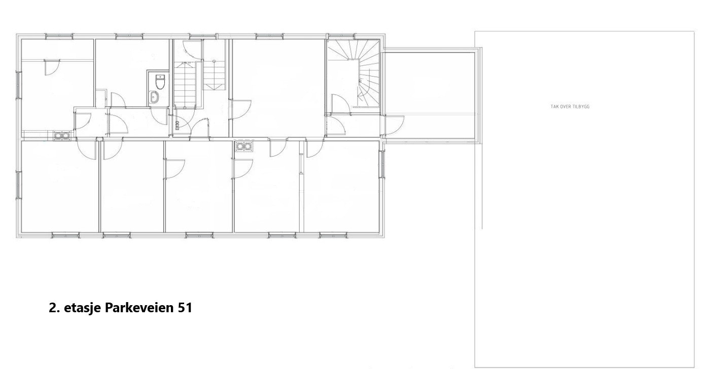 Planskisse 2. etasje Galleribilde
