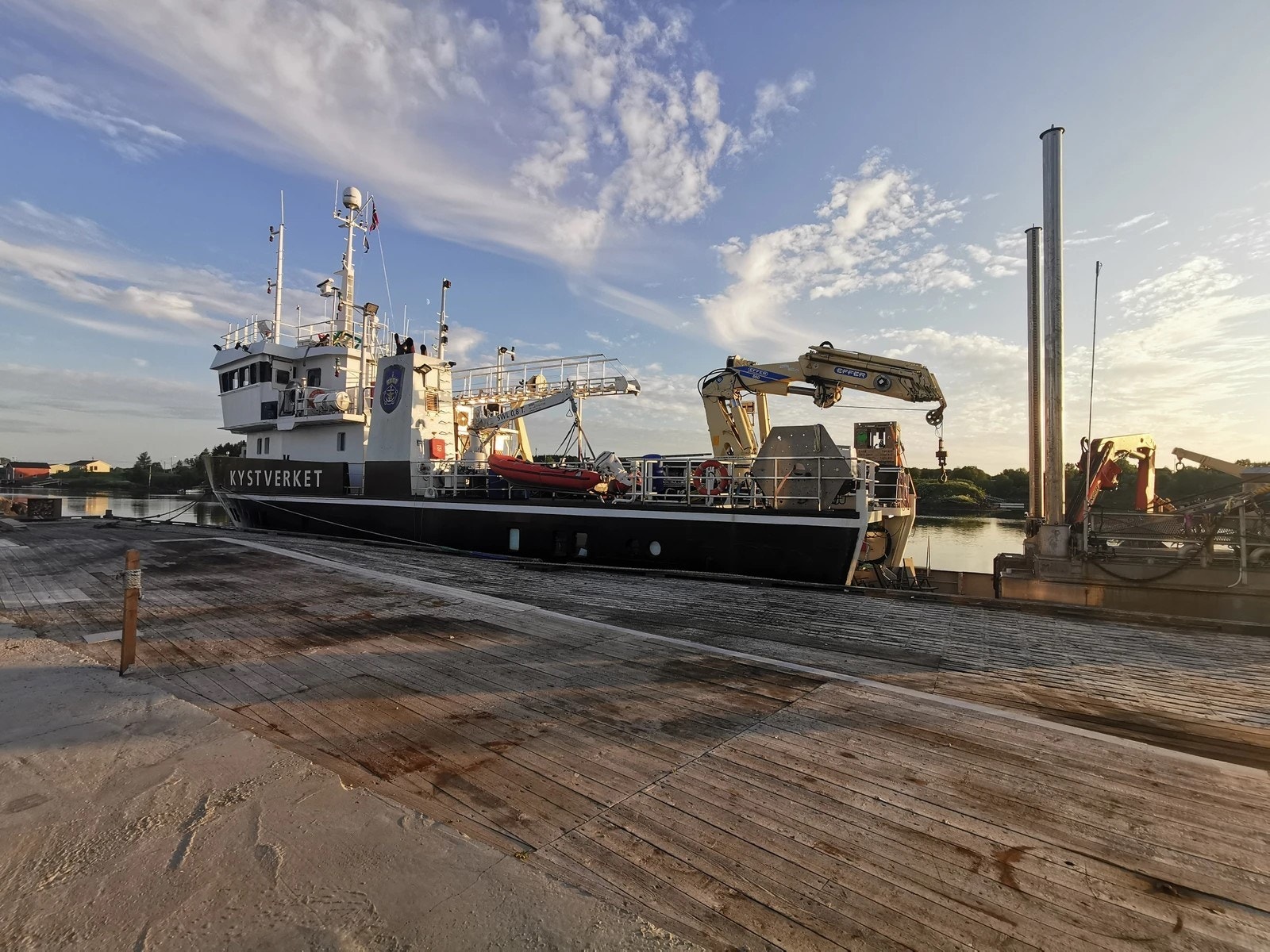 Kystverket til kai Galleribilde
