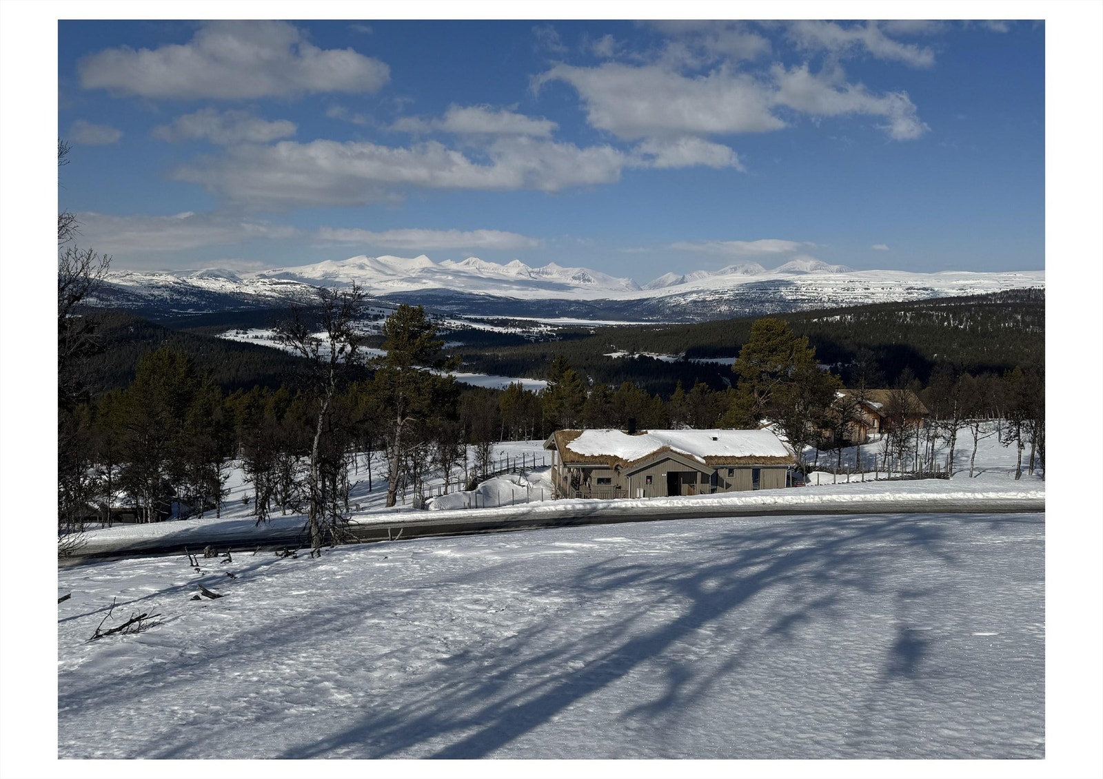 Selgers utsiktsbilde fra tomten Galleribilde