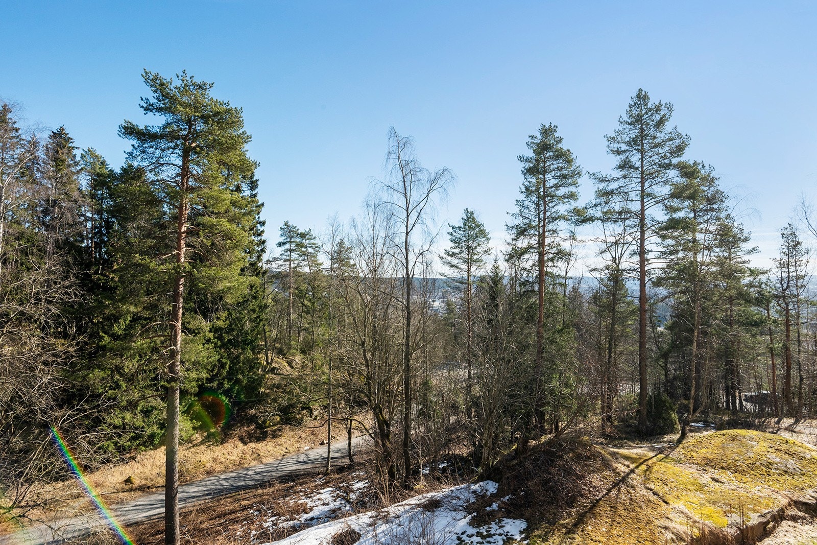 Flott natur i nærområde med gode turmuligheter sommer som vinter Galleribilde