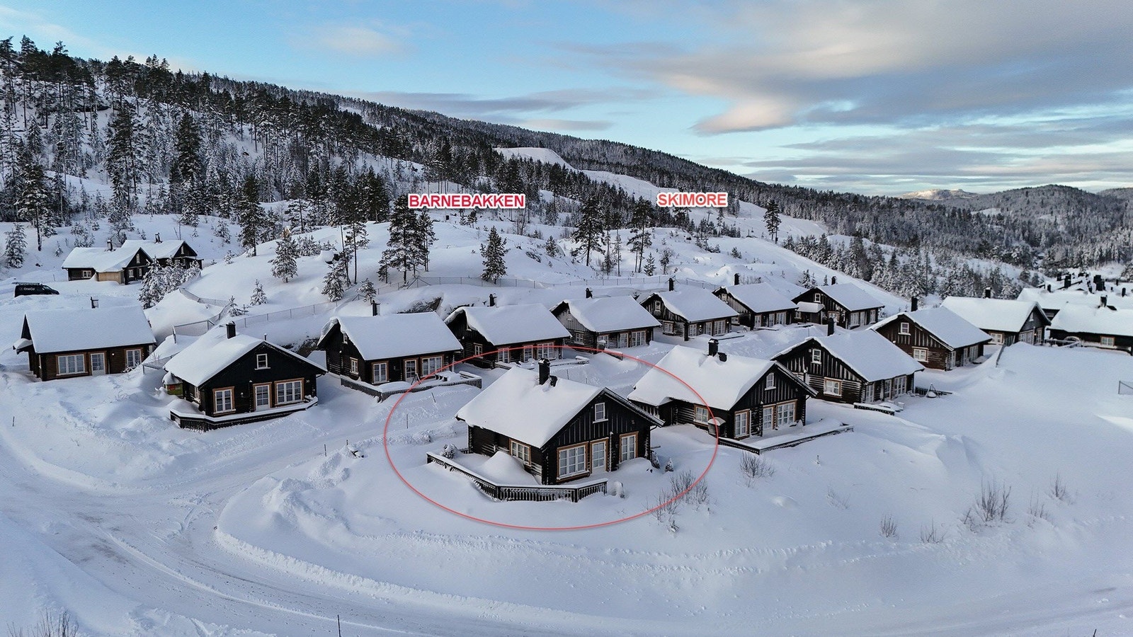 Svært god beliggenhet like ved Kongsberg skisenter. Galleribilde