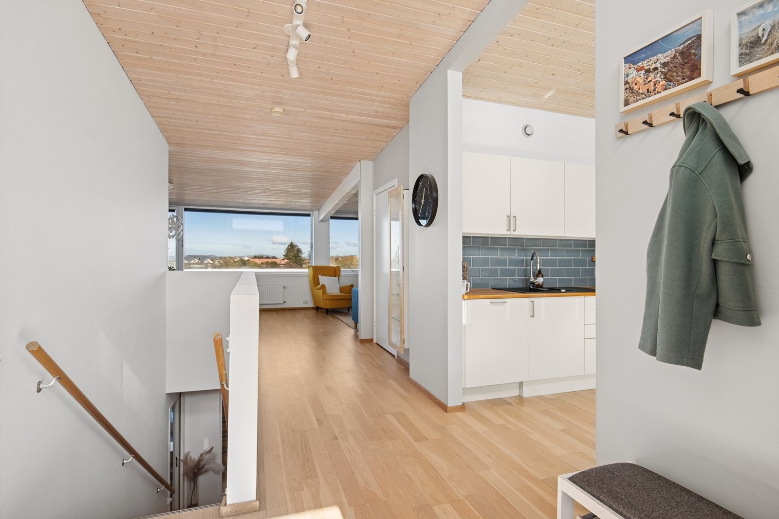 1. Etasje har en god romløsning og er lett å møblere. Galleribilde
