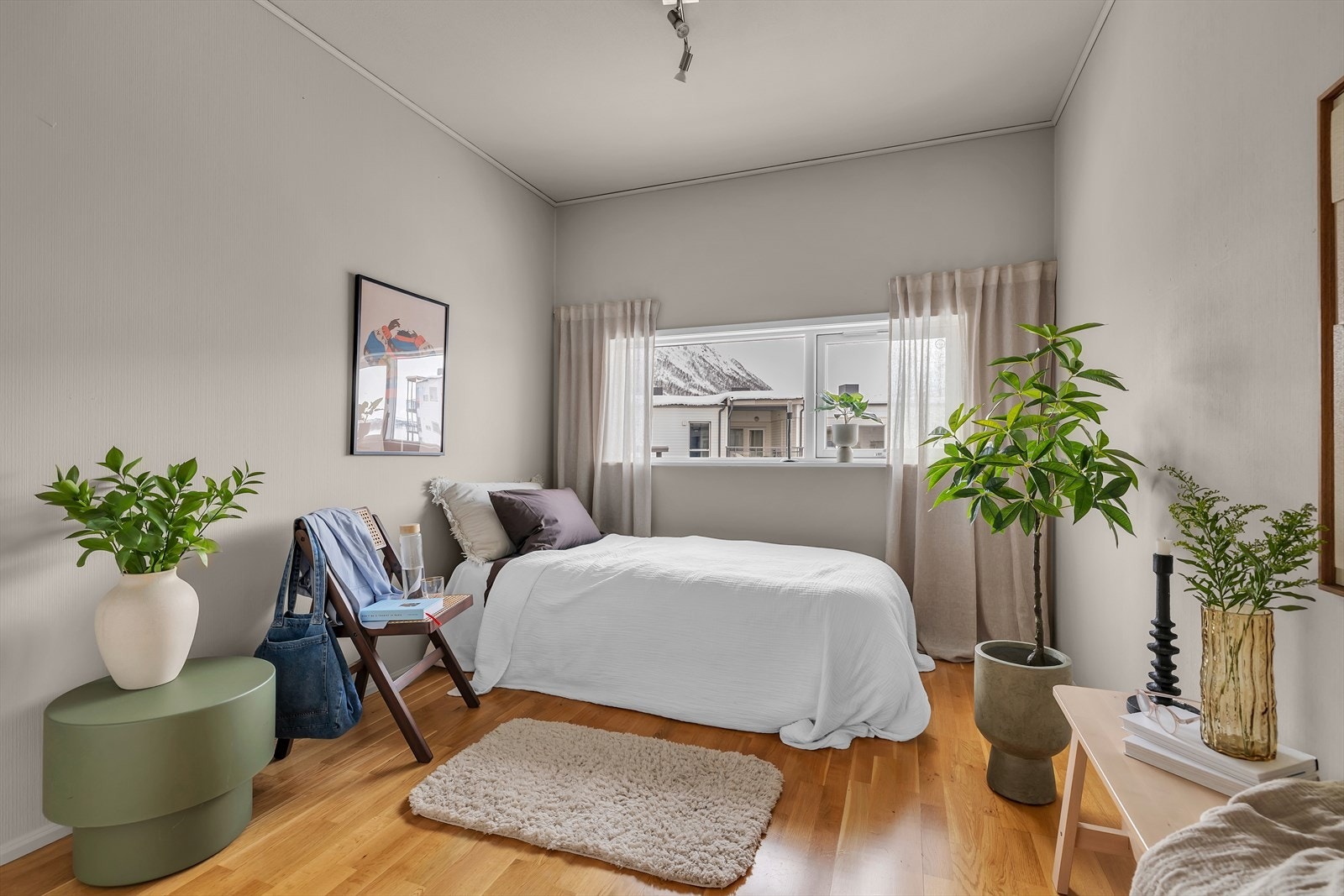 Leiligheten har to soverom av god størrelse Galleribilde