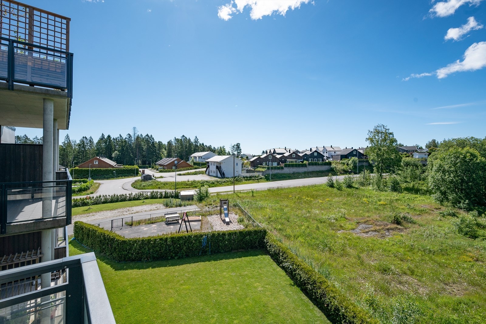 Hyggelig utsikt utover nærområdet Galleribilde