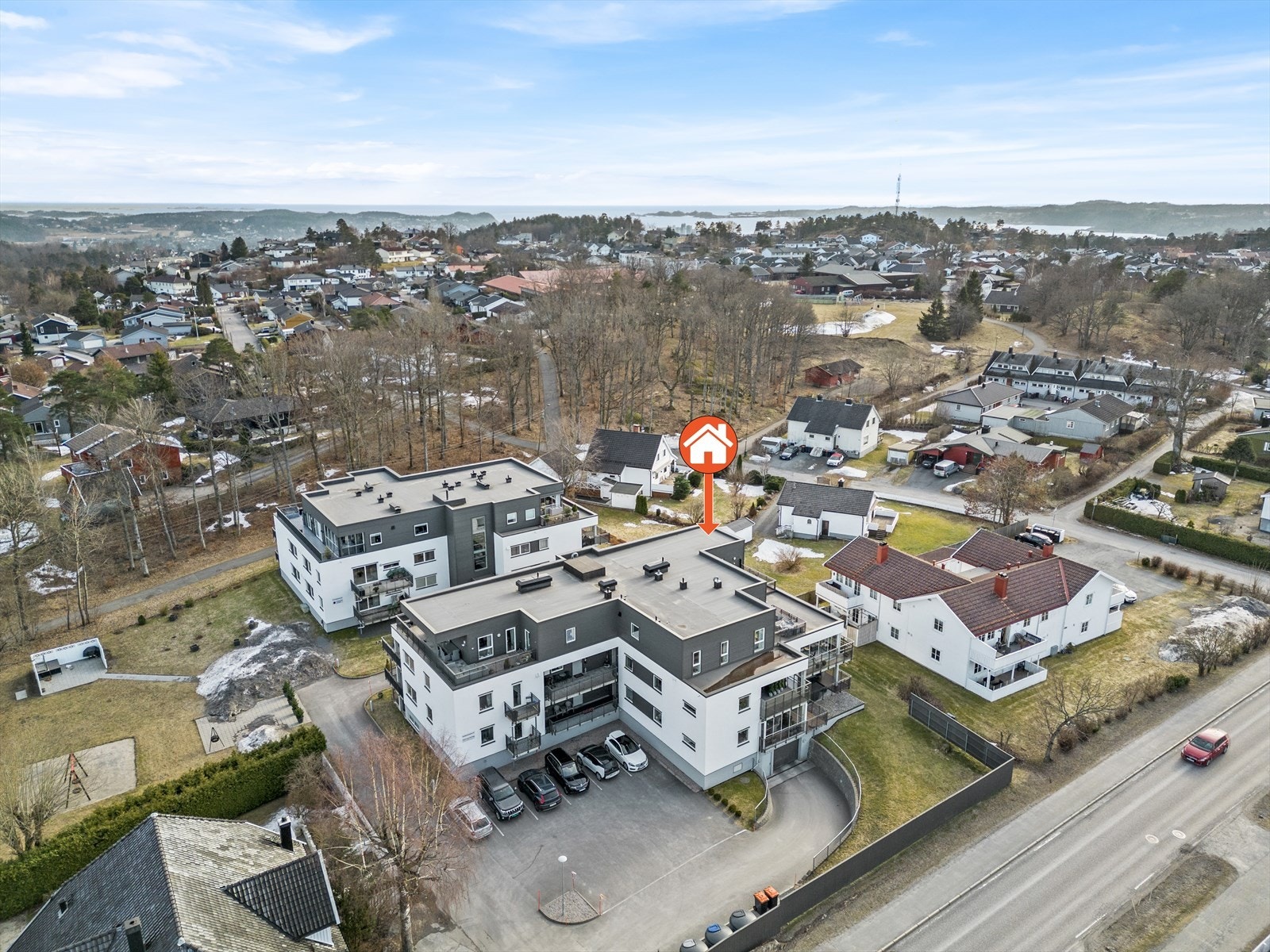 Flotte moderne boligbygg med fin beliggenhet Galleribilde