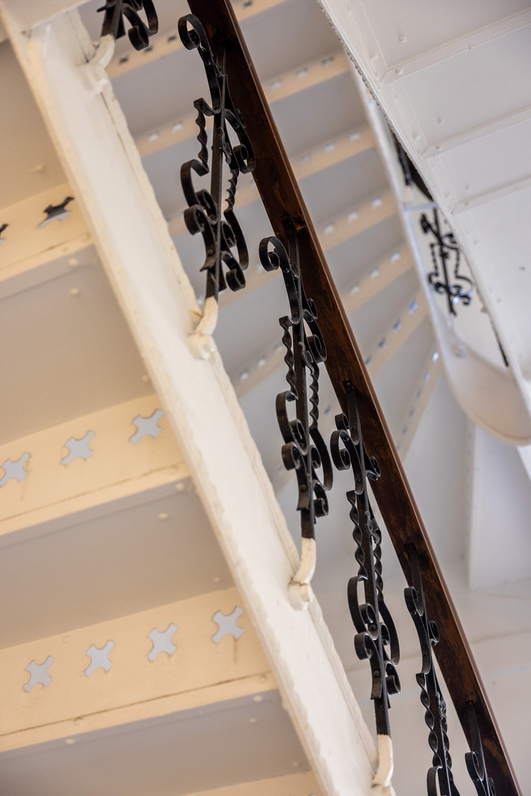 Detaljer i felles trappeoppgang. Galleribilde