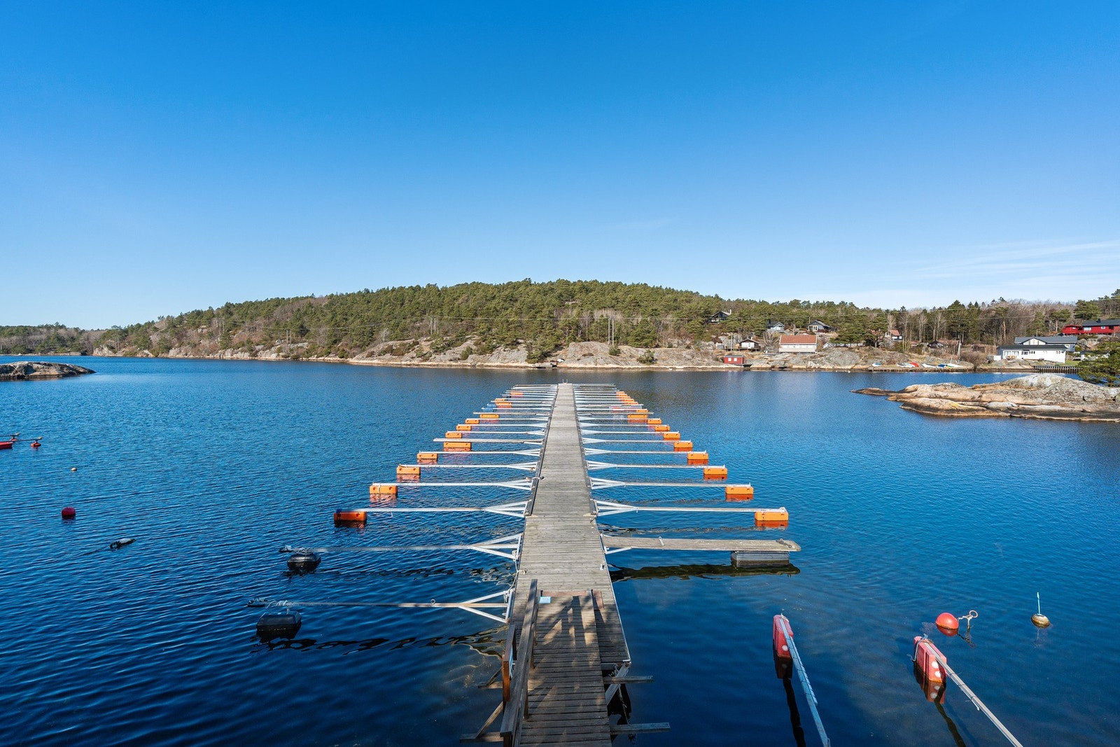 Felles flytebrygge i Indre Kilen Galleribilde