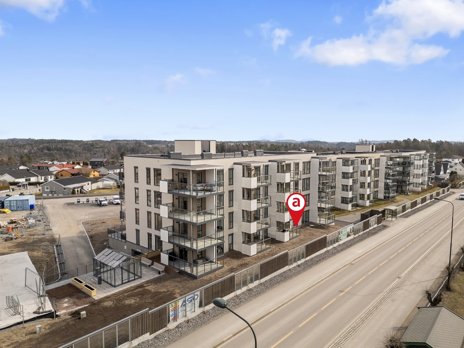 Fasade sydvest Galleribilde