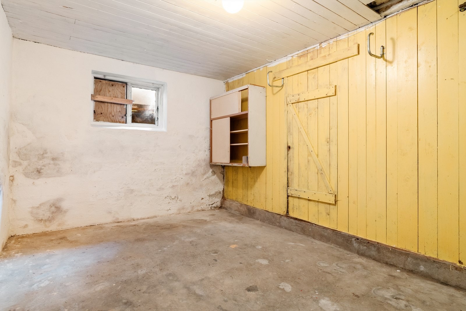 Kjelleren er målt til hele 50 m². Galleribilde