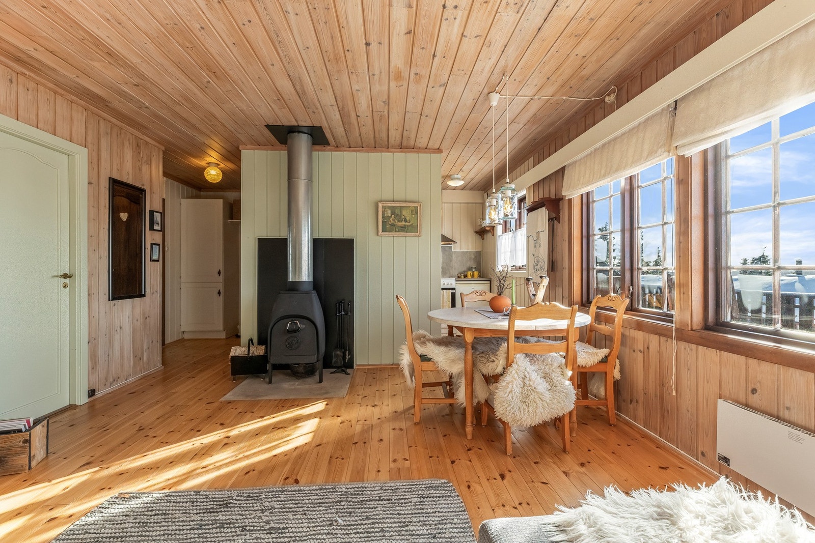 Her kan man samle familien til hyggelige måltider Galleribilde