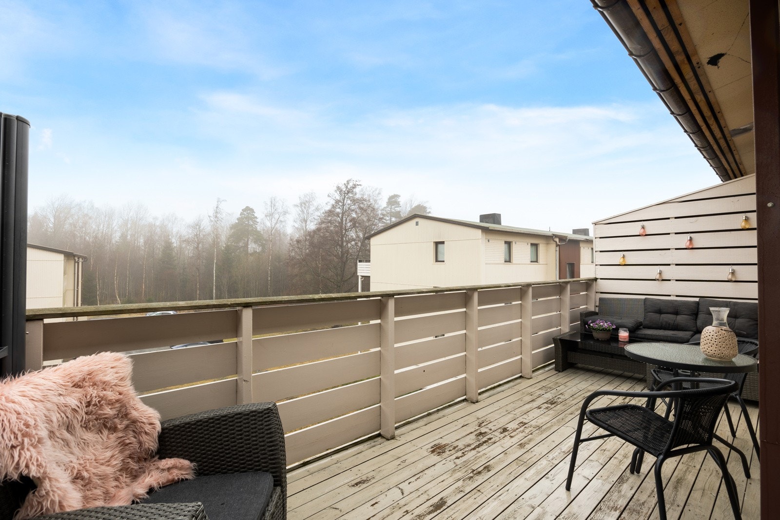 Utsyn mot rolige omgivelser. Galleribilde