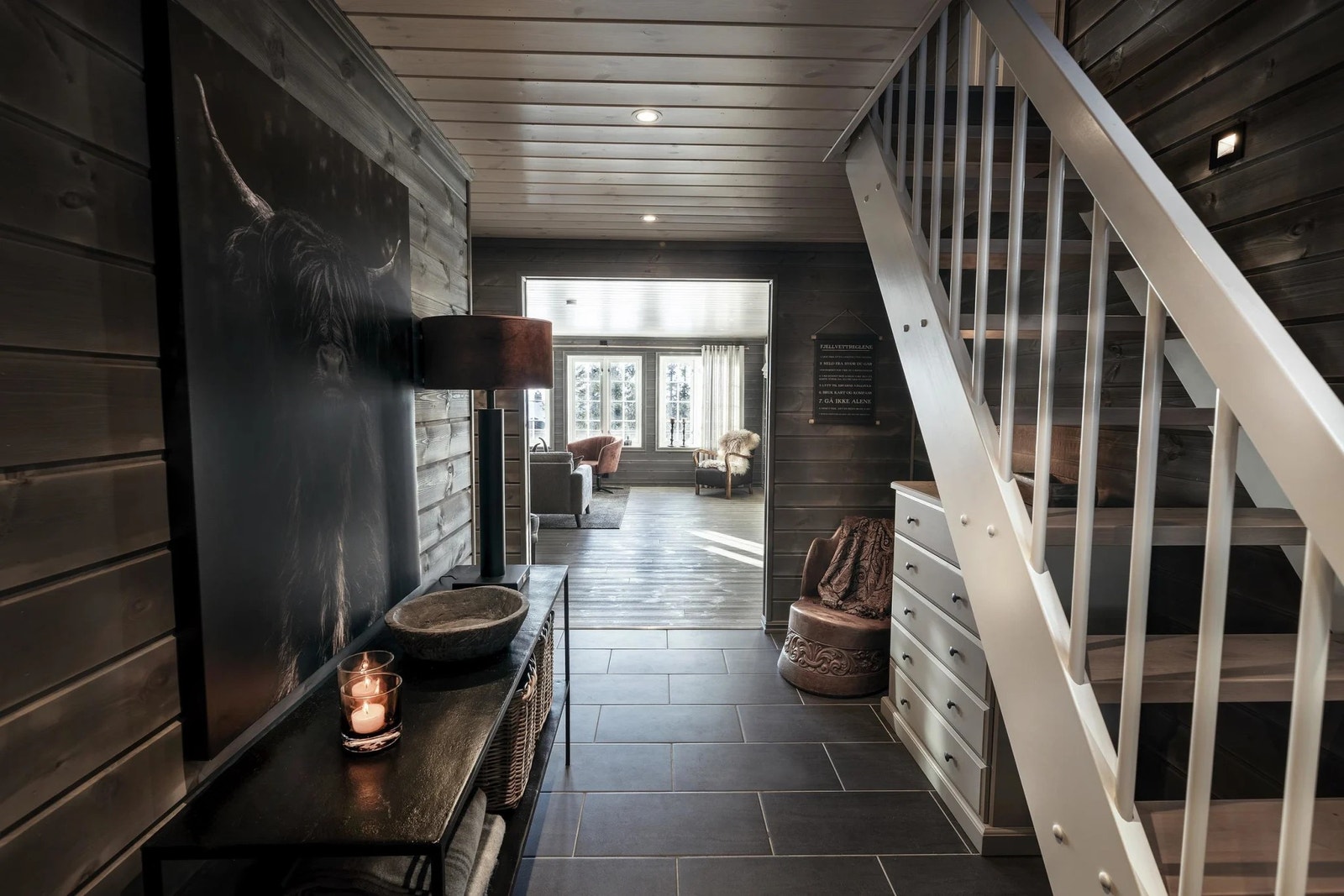 Illustrasjonsbilde fra tilsvarende hytte Galleribilde