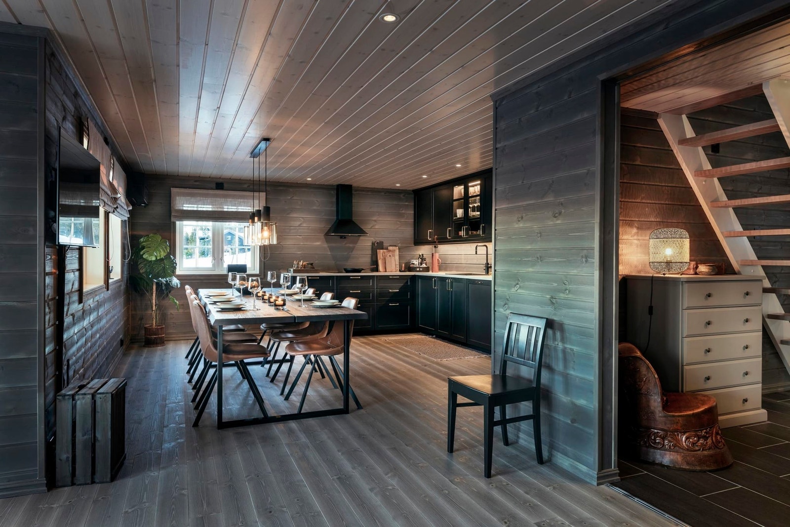 Illustrasjonsbilde fra tilsvarende hytte Galleribilde