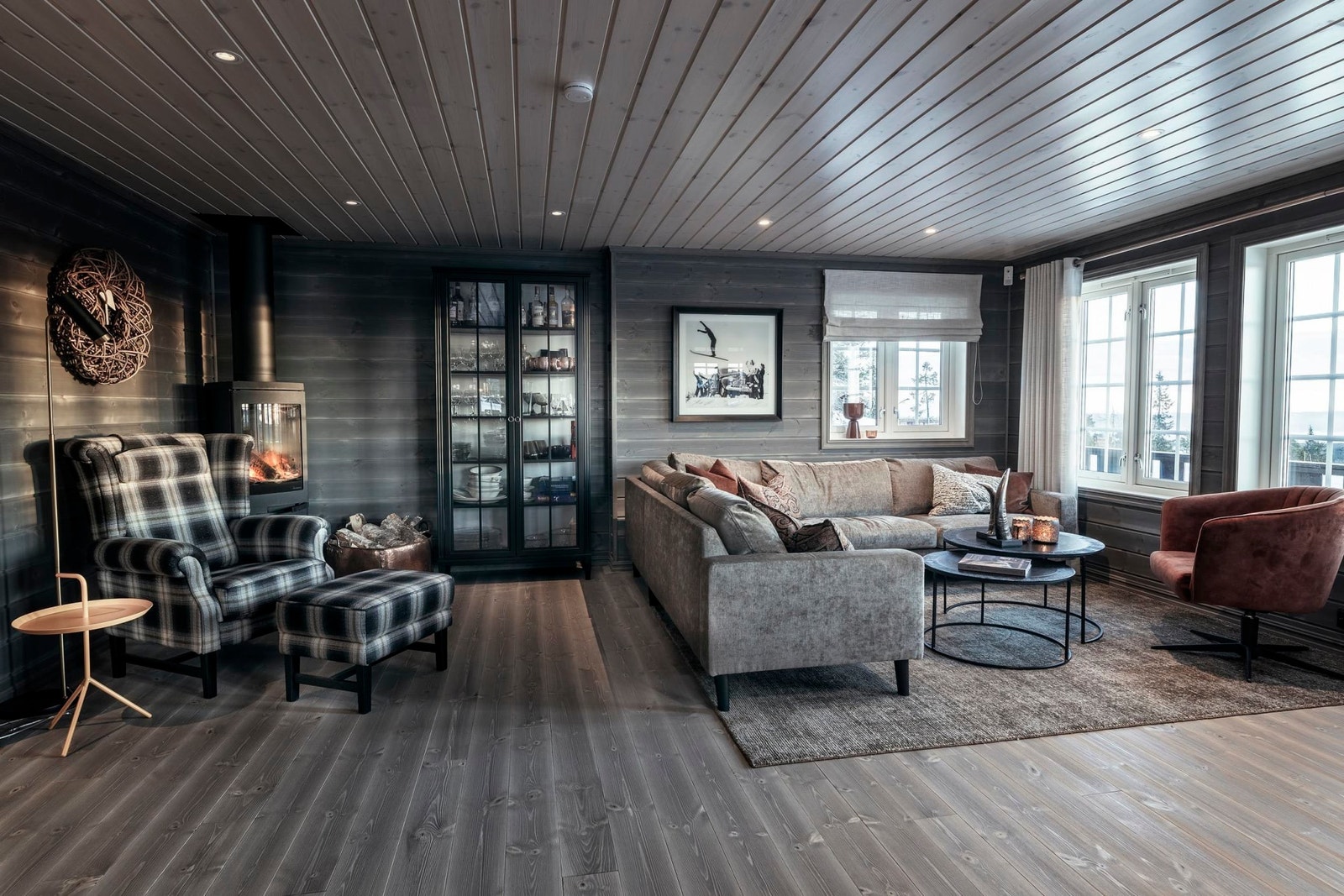 Illustrasjonsbilde fra tilsvarende hytte Galleribilde