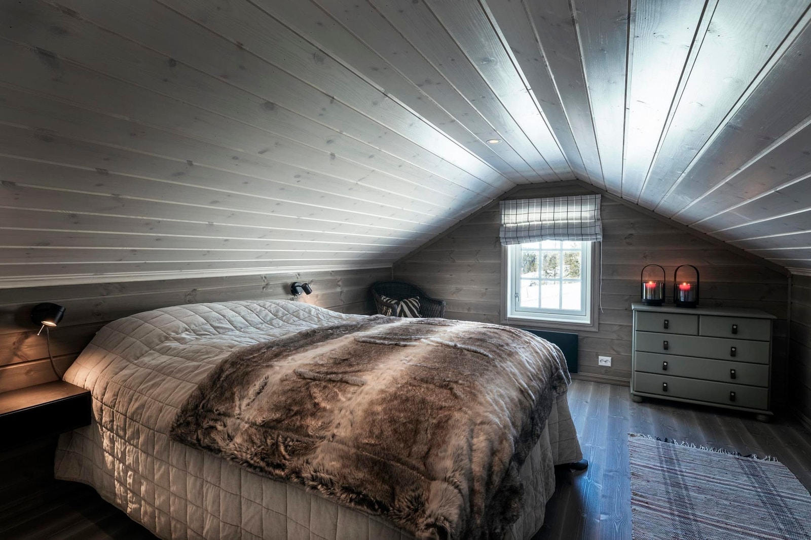 Illustrasjonsbilde fra tilsvarende hytte Galleribilde