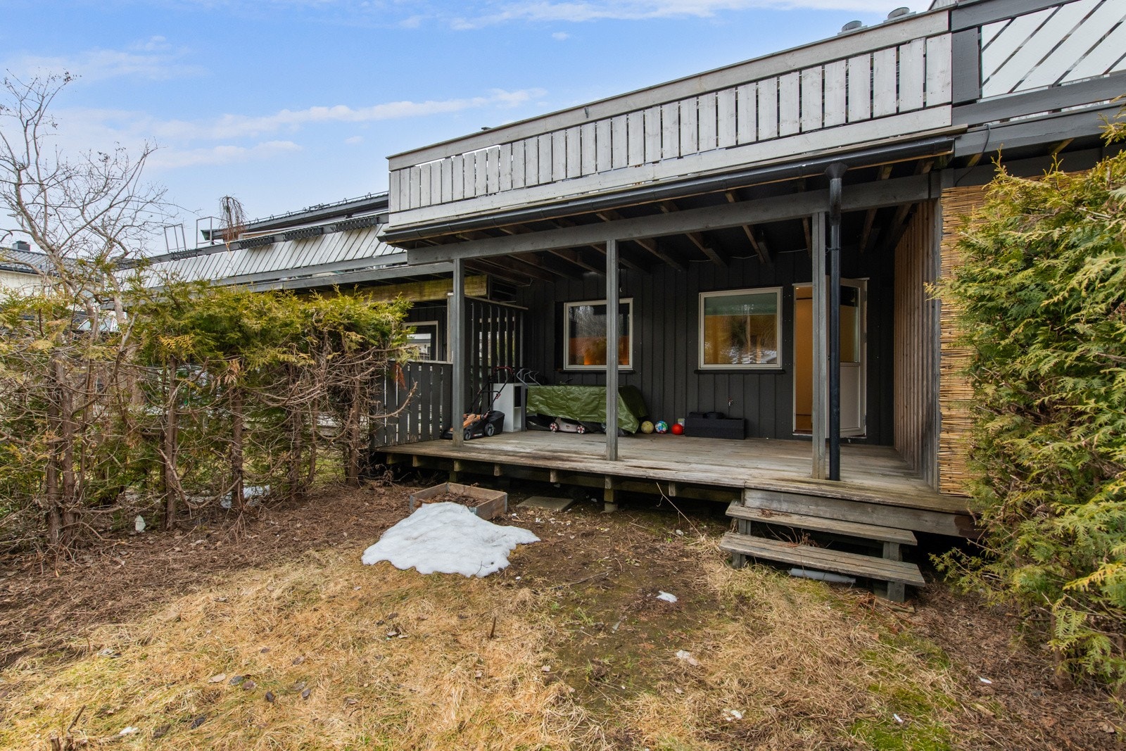 Overbygget terrasse Galleribilde