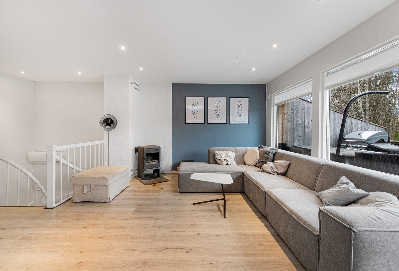 Stue/spisestue Galleribilde