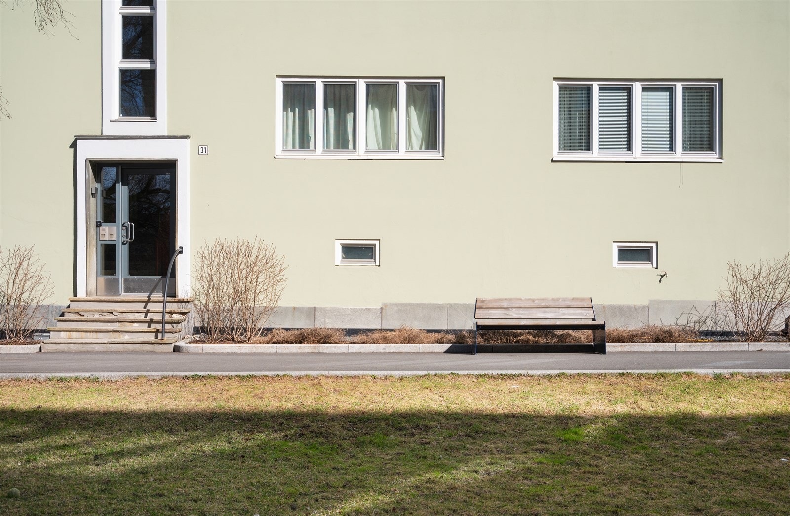 Inngangspartiet til oppgangen. Galleribilde