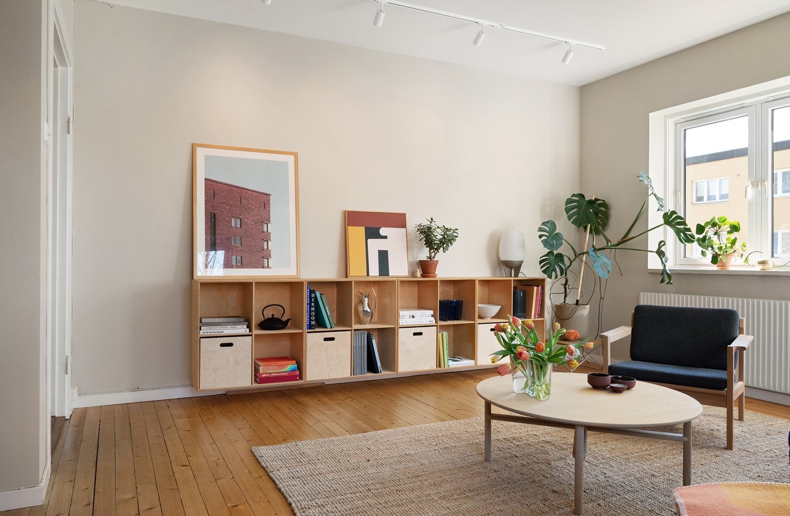 Leiligheten har en takhøyde på 2,58m. Galleribilde