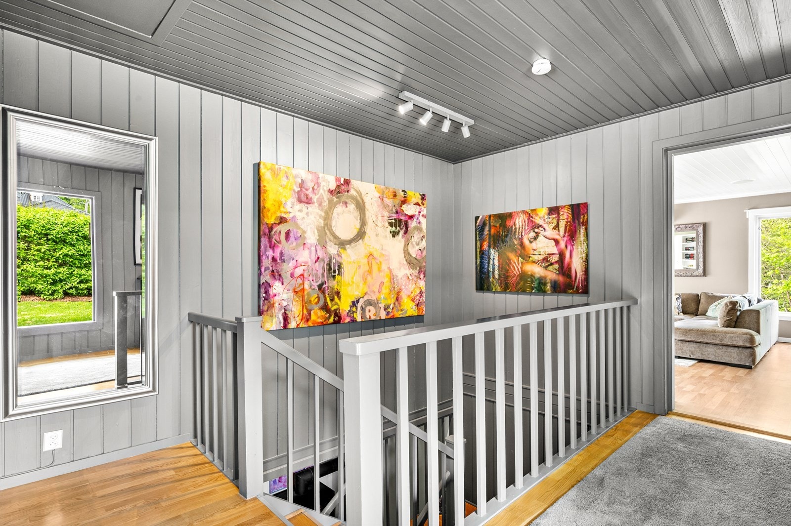 Ned til underetasje - Underetasje består av tre gode soverom, bad og vaskerom. Galleribilde