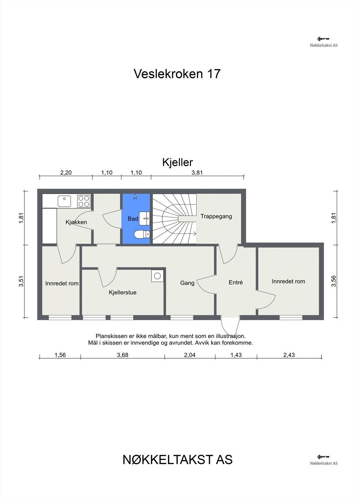 Plantegning - Kjeller Galleribilde