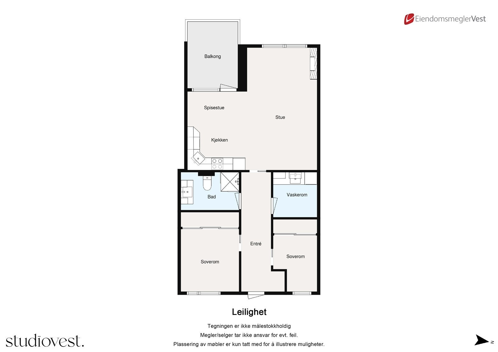 Planskisse Galleribilde