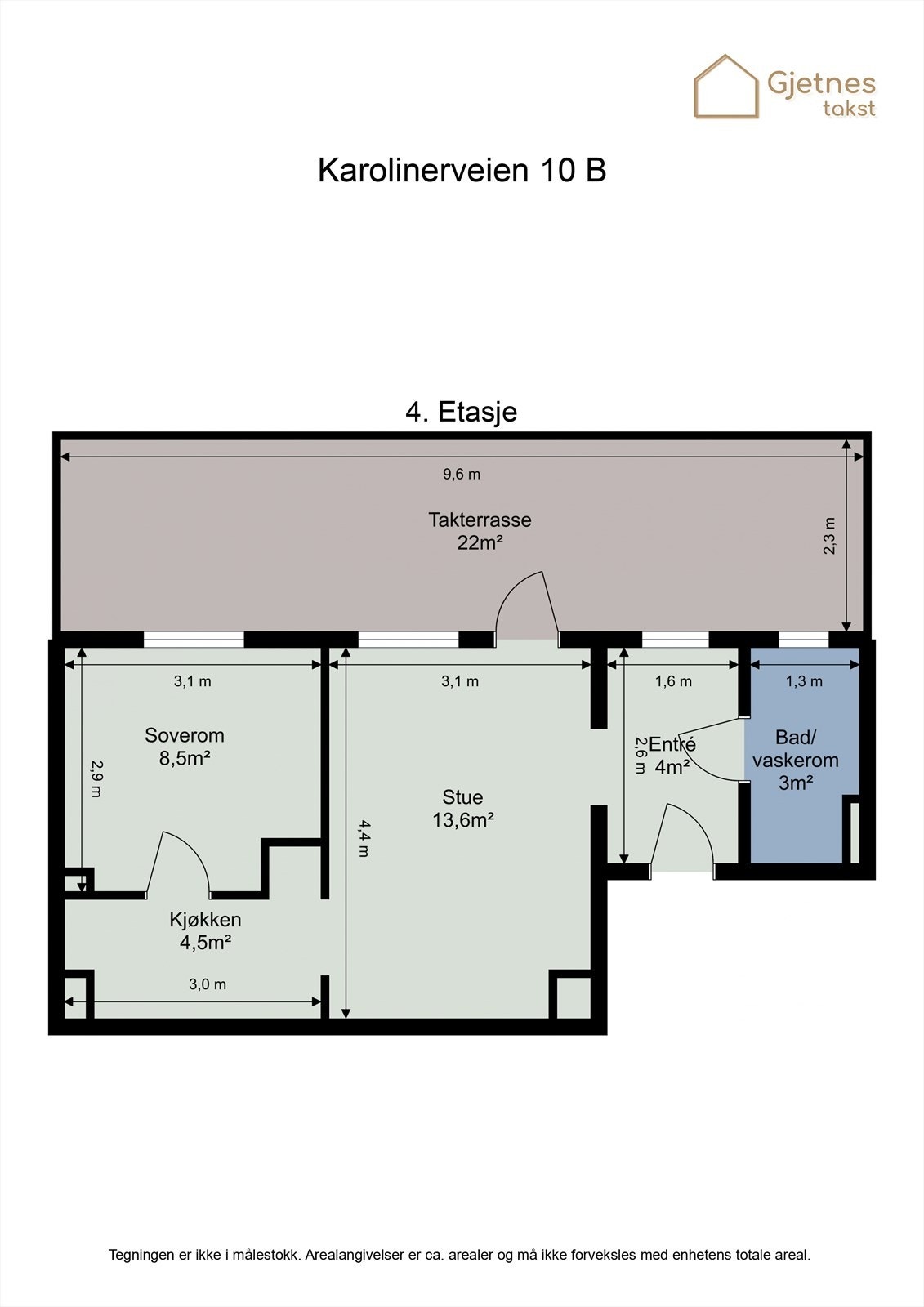 Planskisse. Galleribilde