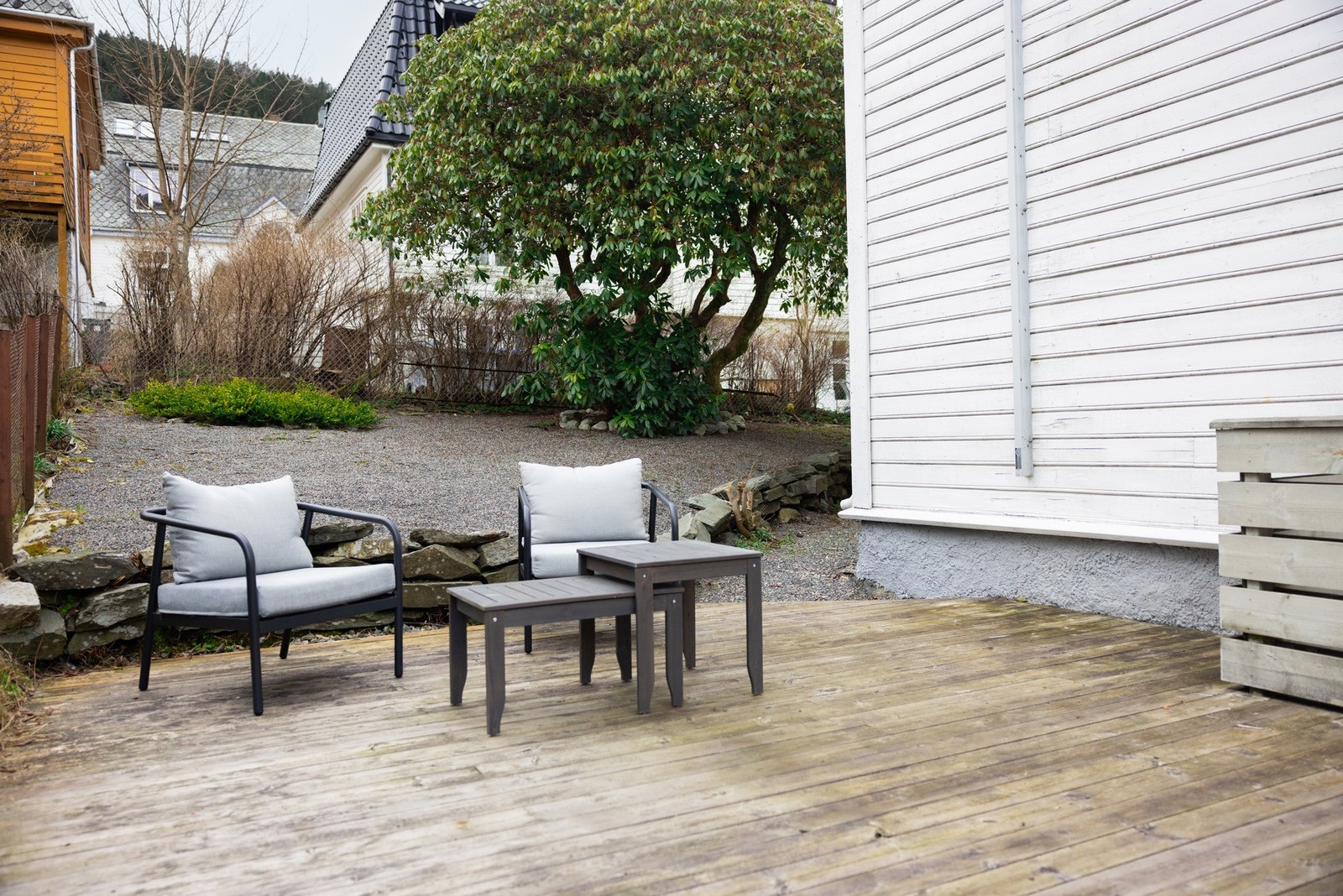 Borettslaget har en terrasse utenfor med gode solforhold! Galleribilde