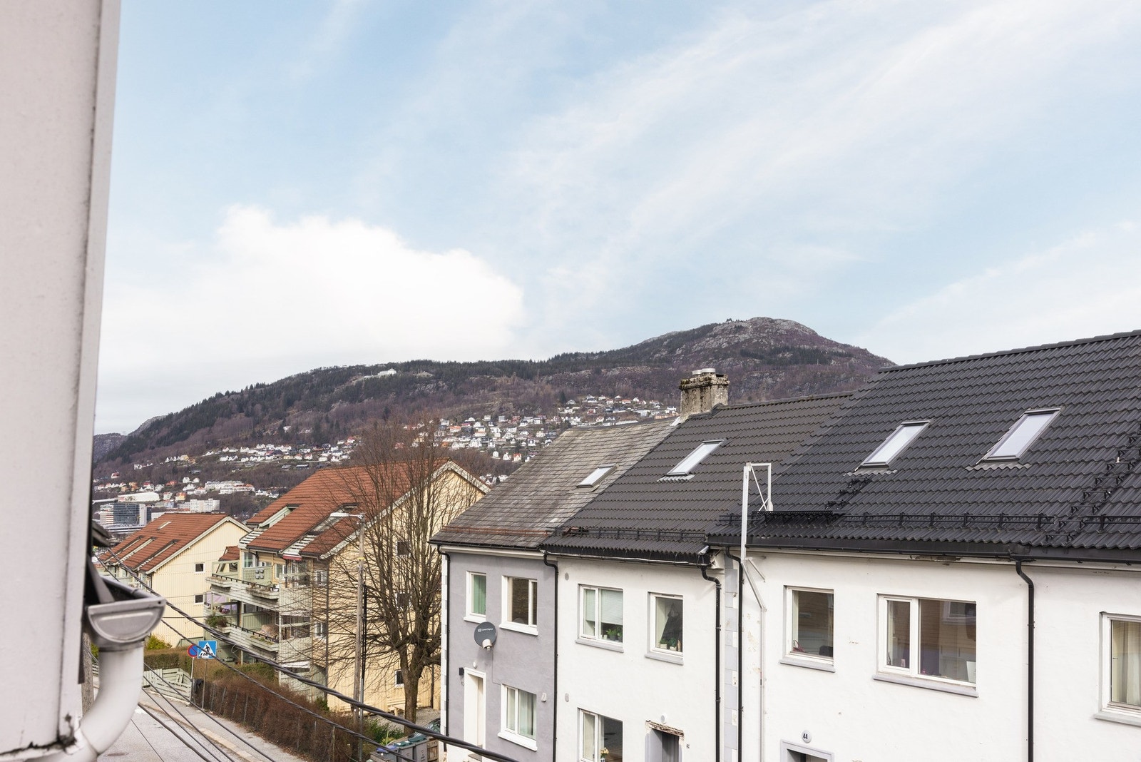 Flott utsikt fra vinduene i stuen! Galleribilde