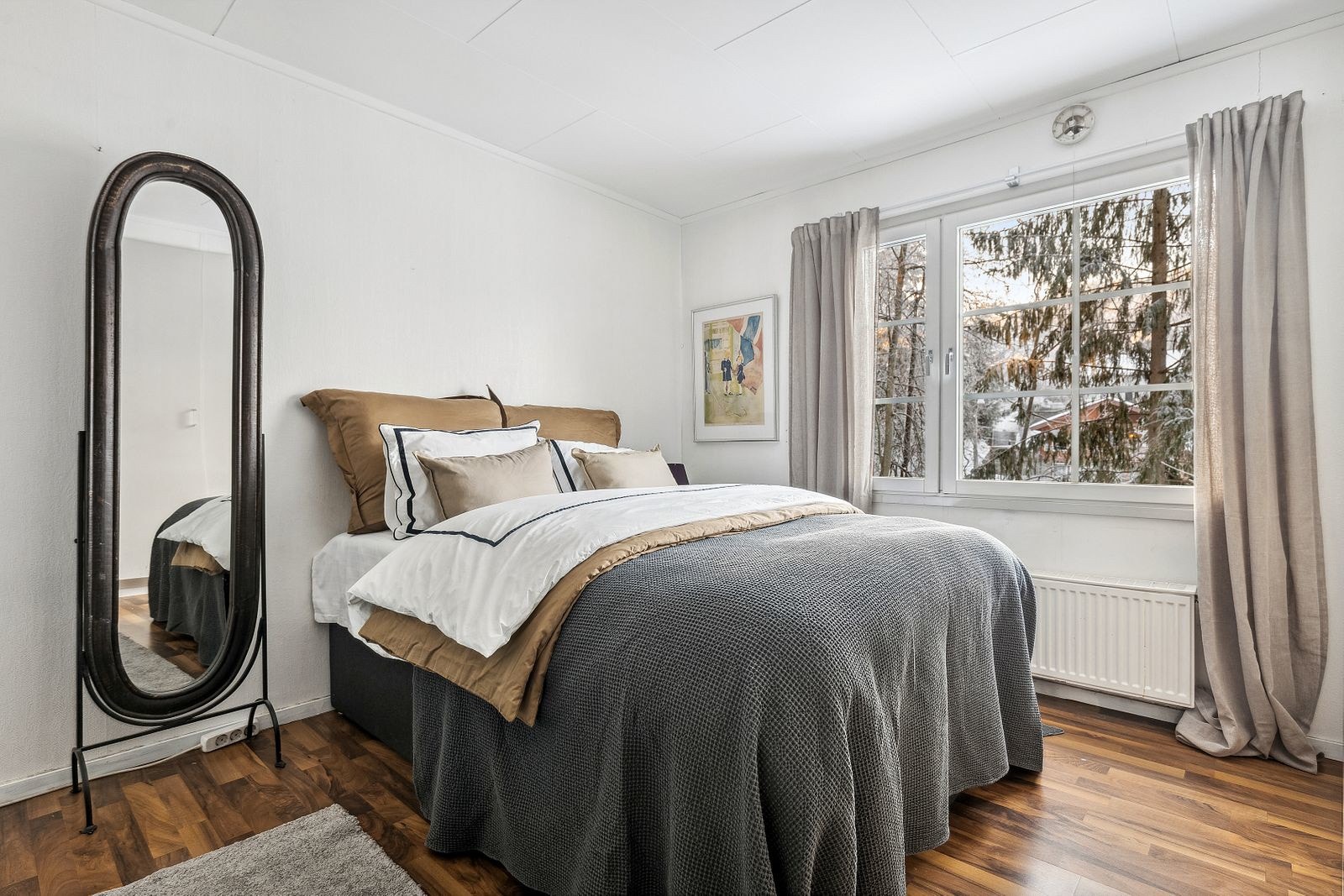 Hovedsoverommet er i 1. etasje. Galleribilde