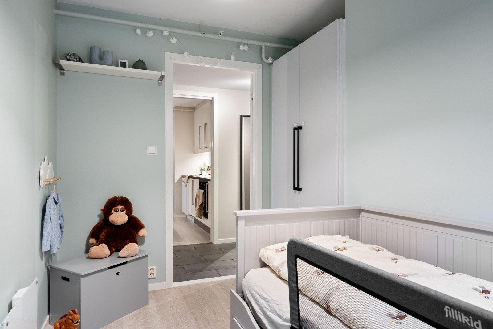 Her ble gulv skiftet og overflater malt i 2021. Galleribilde