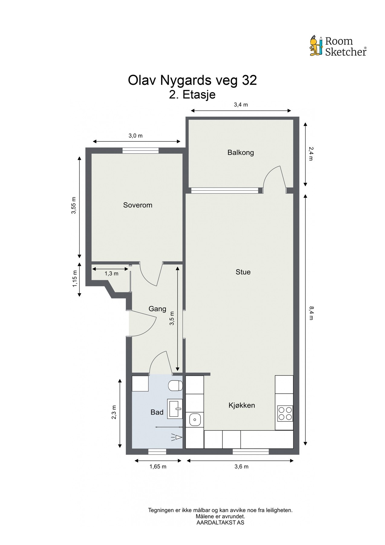 Planskisse. Galleribilde