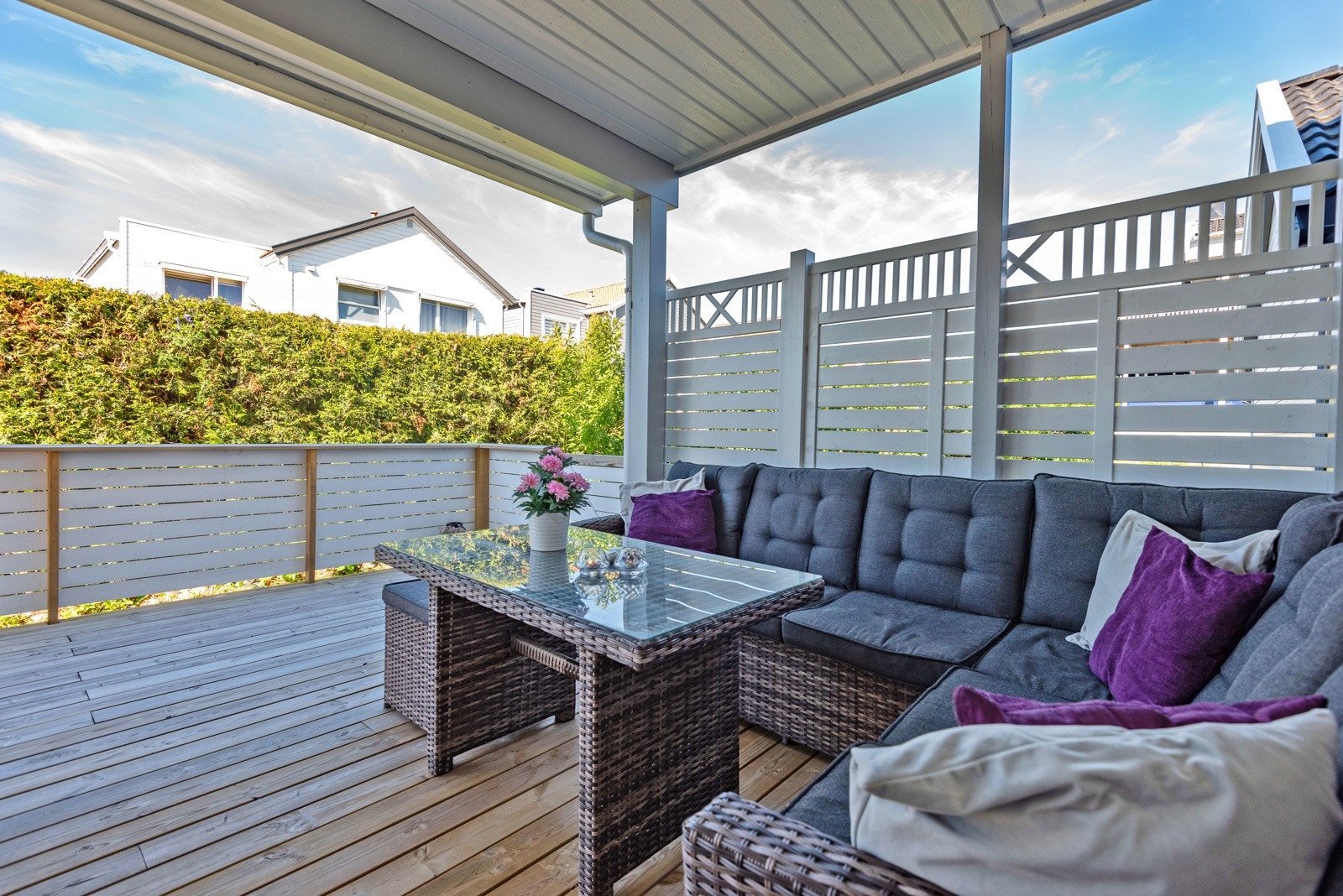 Leiligheten har god intern beliggenhet i en blindvei. Galleribilde