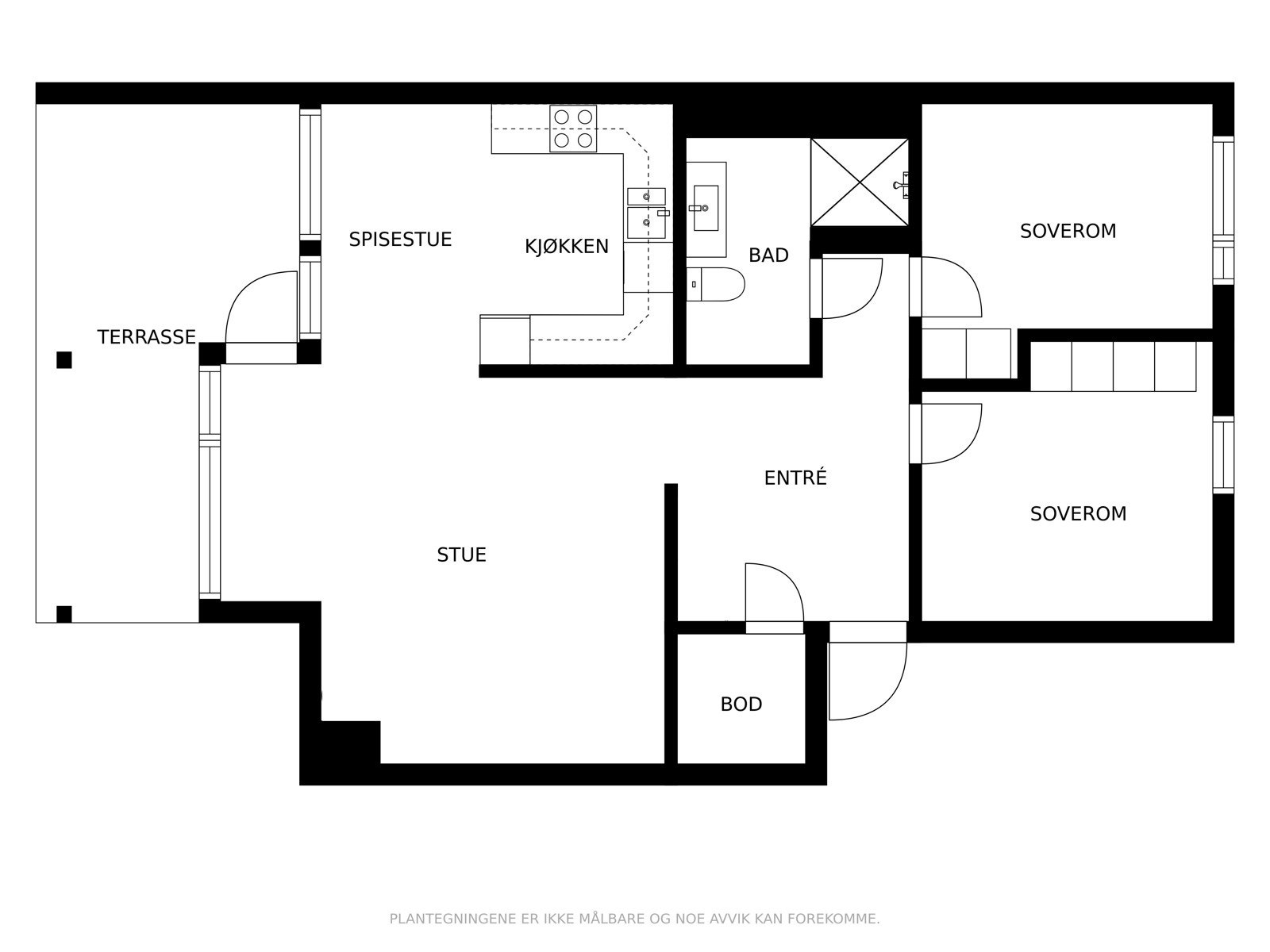 Plantegning. Galleribilde