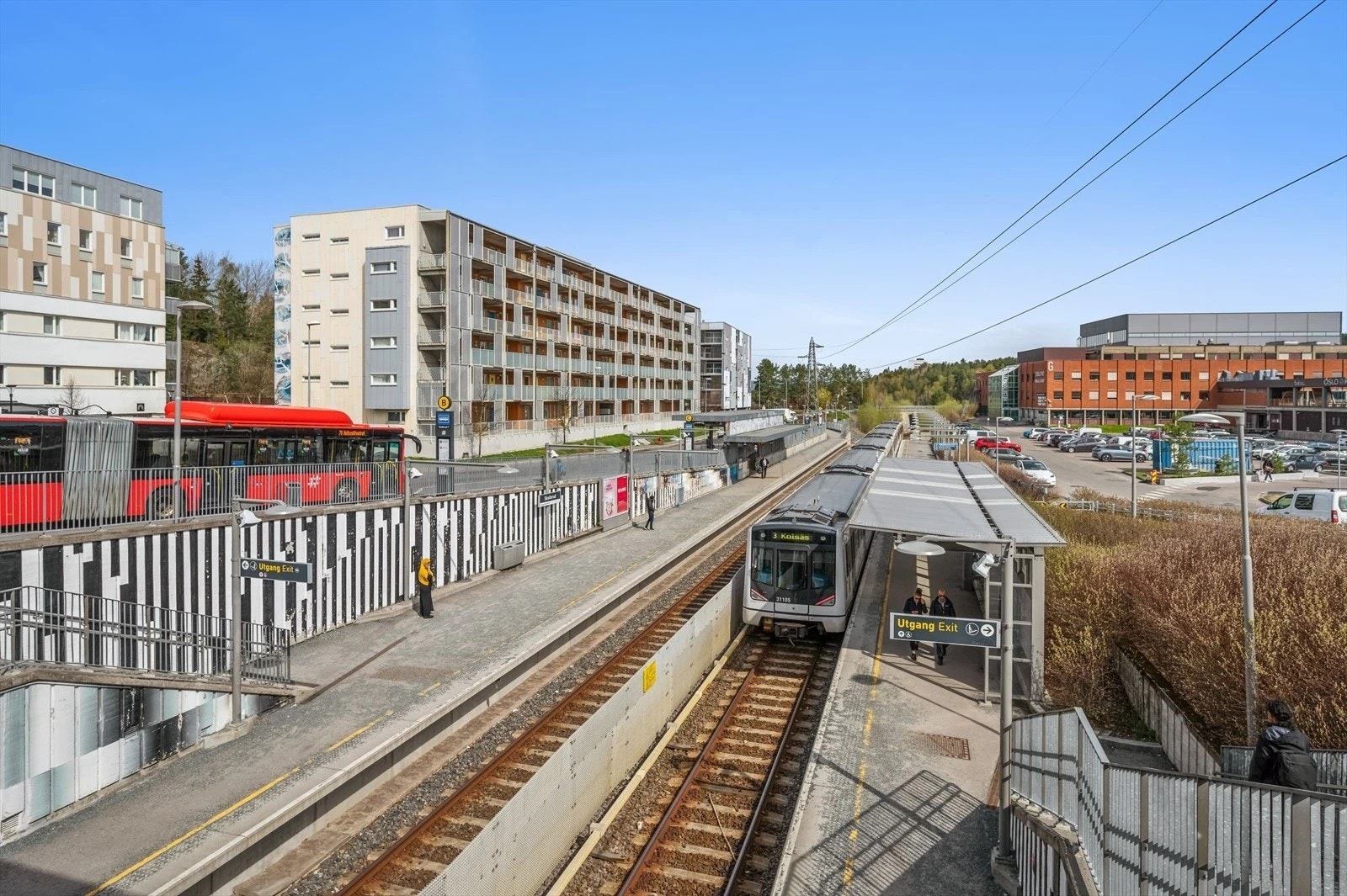 Kollektivtransport i umiddelbar nærhet Galleribilde