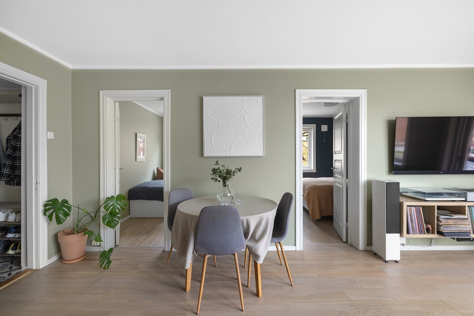 Soverommene er i tilknytning til stuen Galleribilde