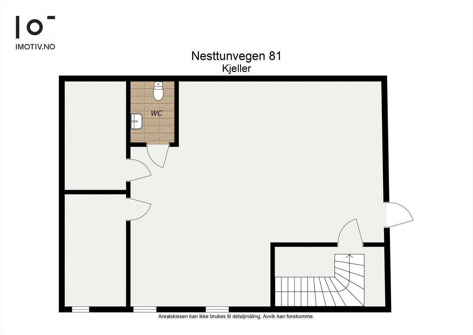 - Plantegning kjeller - Galleribilde